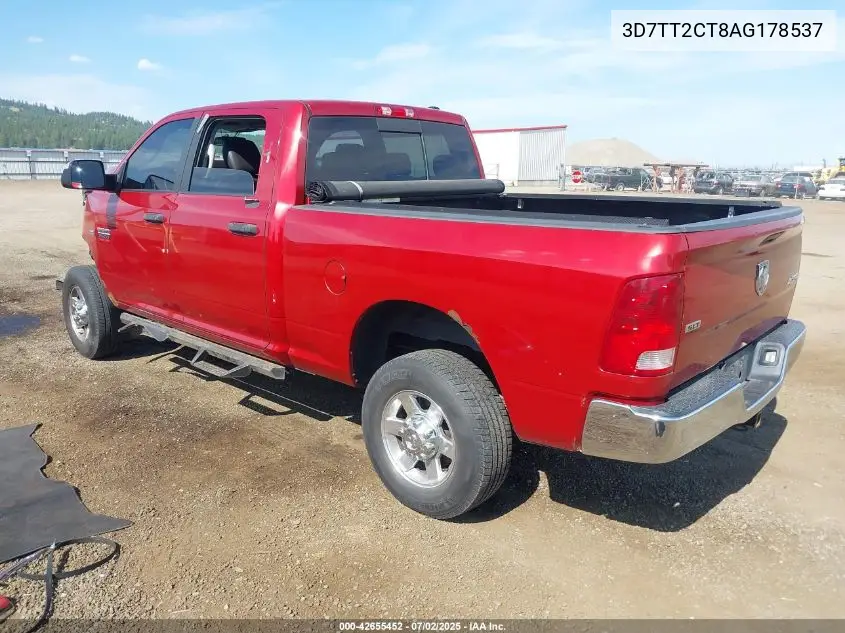 2010 Dodge Ram 2500 Slt/Power Wagon VIN: 3D7TT2CT8AG178537 Lot: 42655452