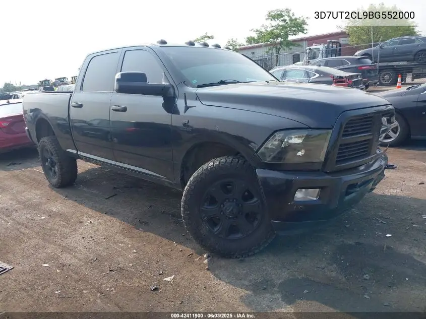 2011 Ram Ram 2500 Slt VIN: 3D7UT2CL9BG552000 Lot: 42411900