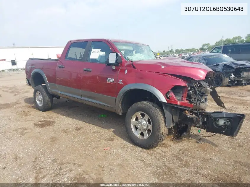 2011 Ram Ram 2500 Slt VIN: 3D7UT2CL6BG530648 Lot: 42455349