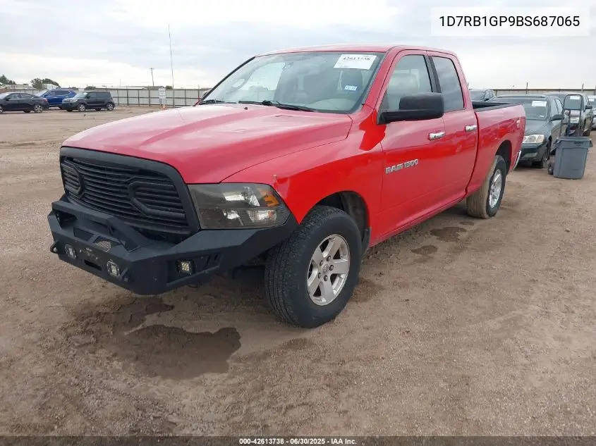 2011 Dodge Ram 1500 VIN: 1D7RB1GP9BS687065 Lot: 42613738