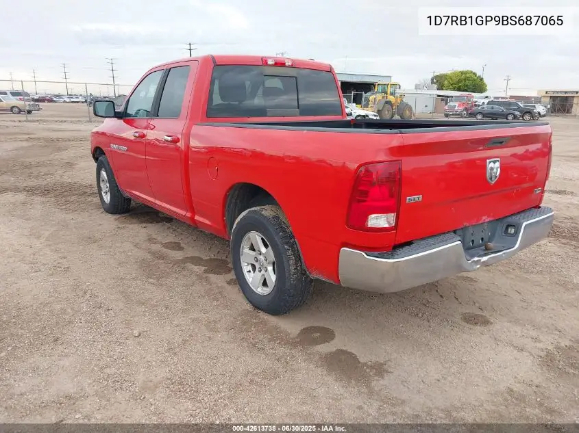 2011 Dodge Ram 1500 VIN: 1D7RB1GP9BS687065 Lot: 42613738
