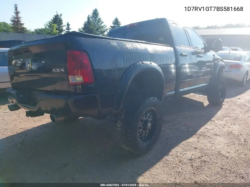 2011 Dodge Ram 1500 Sport VIN: 1D7RV1GT7BS581668 Lot: 42627552