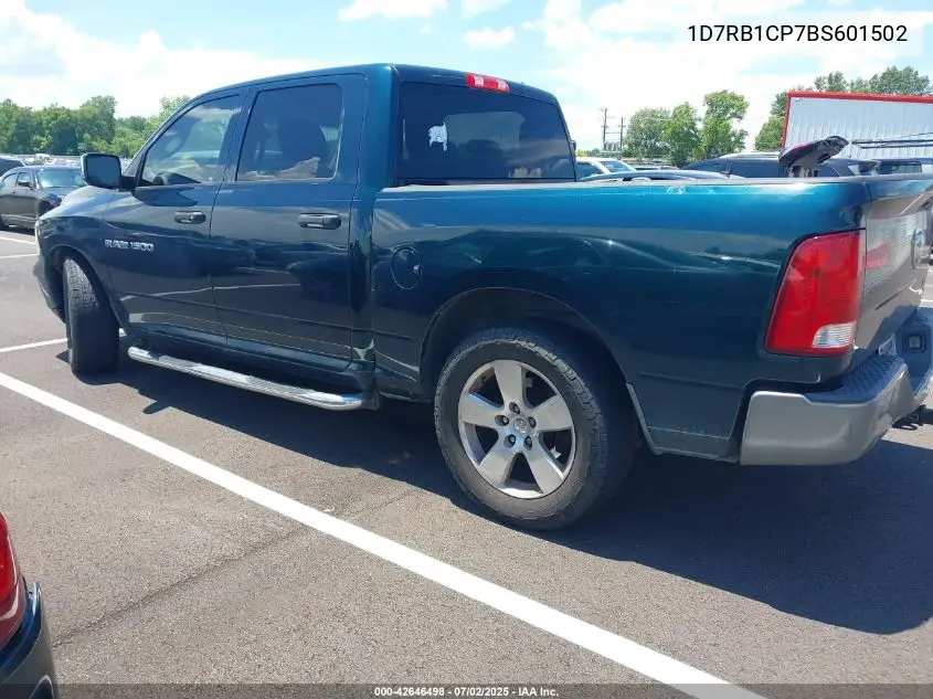 2011 Dodge Ram 1500 VIN: 1D7RB1CP7BS601502 Lot: 42646498