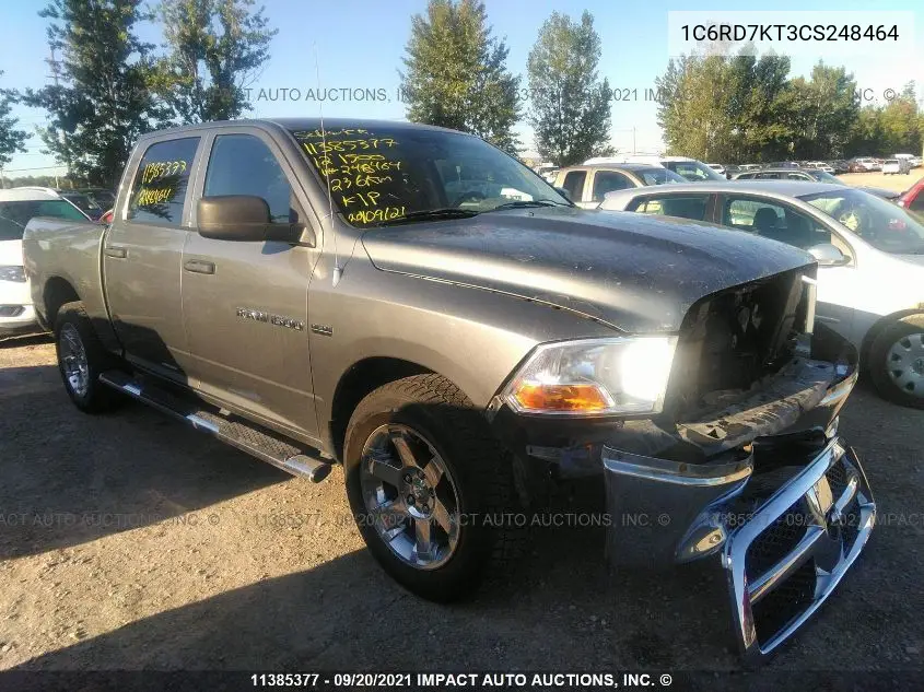 2012 Dodge Ram 1500 St VIN: 1C6RD7KT3CS248464 Lot: 11385377