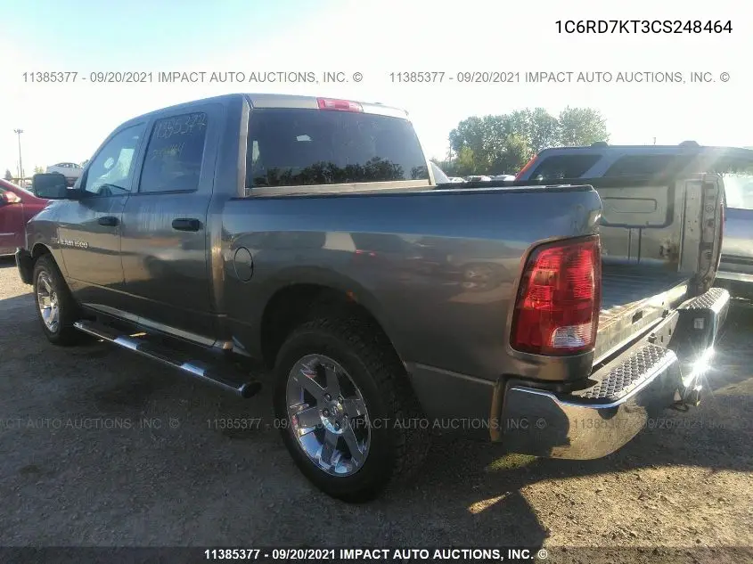 2012 Dodge Ram 1500 St VIN: 1C6RD7KT3CS248464 Lot: 11385377