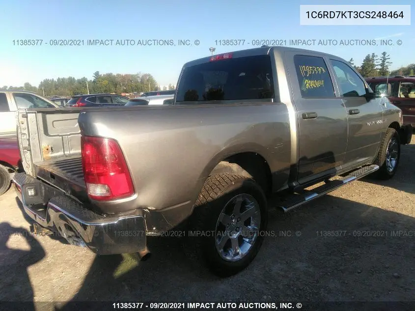 2012 Dodge Ram 1500 St VIN: 1C6RD7KT3CS248464 Lot: 11385377