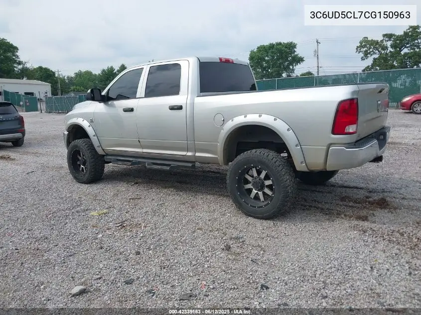 2012 Ram 2500 St VIN: 3C6UD5CL7CG150963 Lot: 42339163