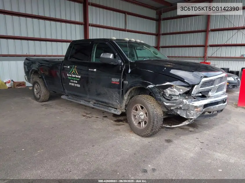 2012 Dodge Ram 2500 Laramie VIN: 3C6TD5KT5CG142390 Lot: 42600083