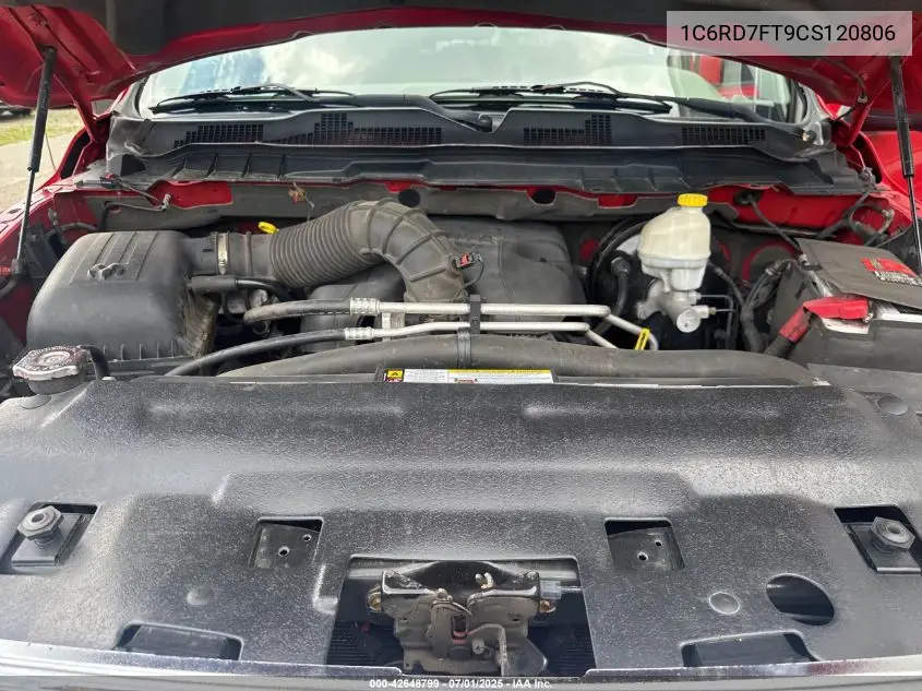 1C6RD7FT9CS120806 2012 Dodge Ram 1500 St