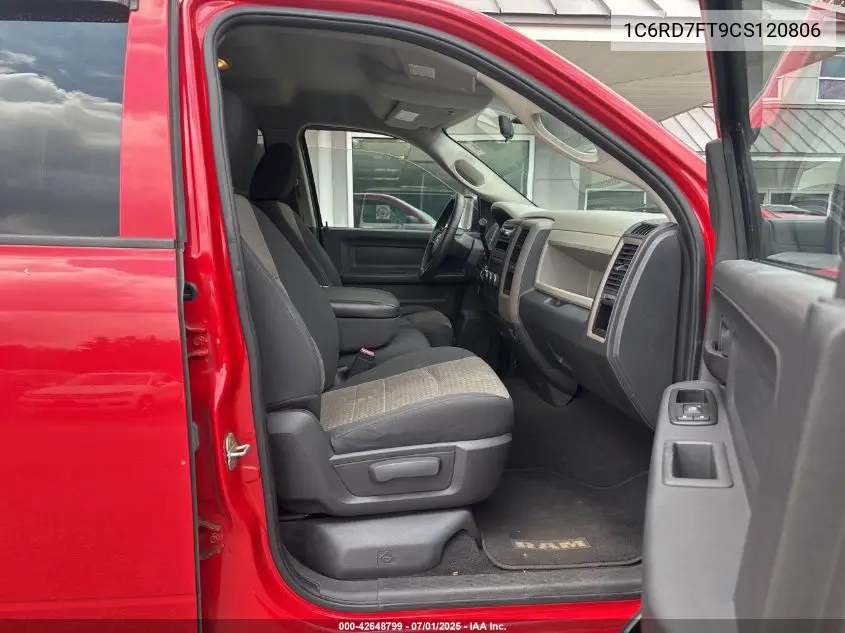 1C6RD7FT9CS120806 2012 Dodge Ram 1500 St