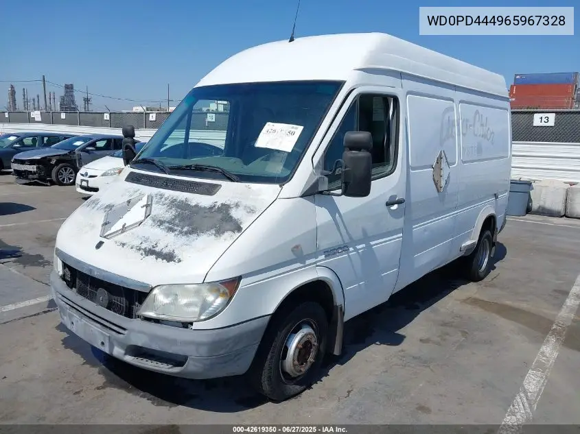 2006 Dodge Sprinter Van 3500 Shc VIN: WD0PD444965967328 Lot: 42619350