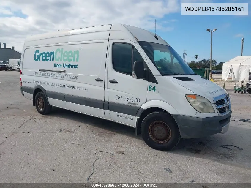 2008 Dodge Sprinter 2500 VIN: WD0PE845785285161 Lot: 40978663
