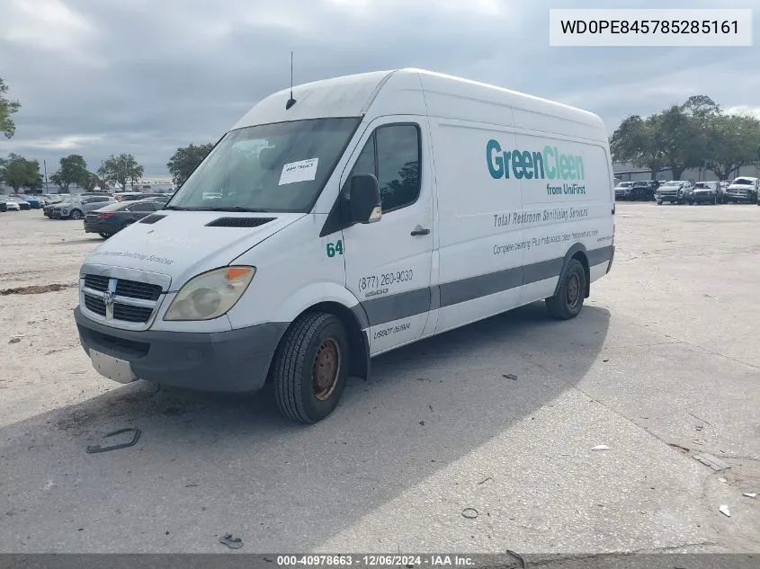 2008 Dodge Sprinter 2500 VIN: WD0PE845785285161 Lot: 40978663