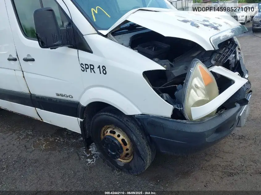 2008 Dodge Sprinter 3500 VIN: WD0PF145985271010 Lot: 42442110