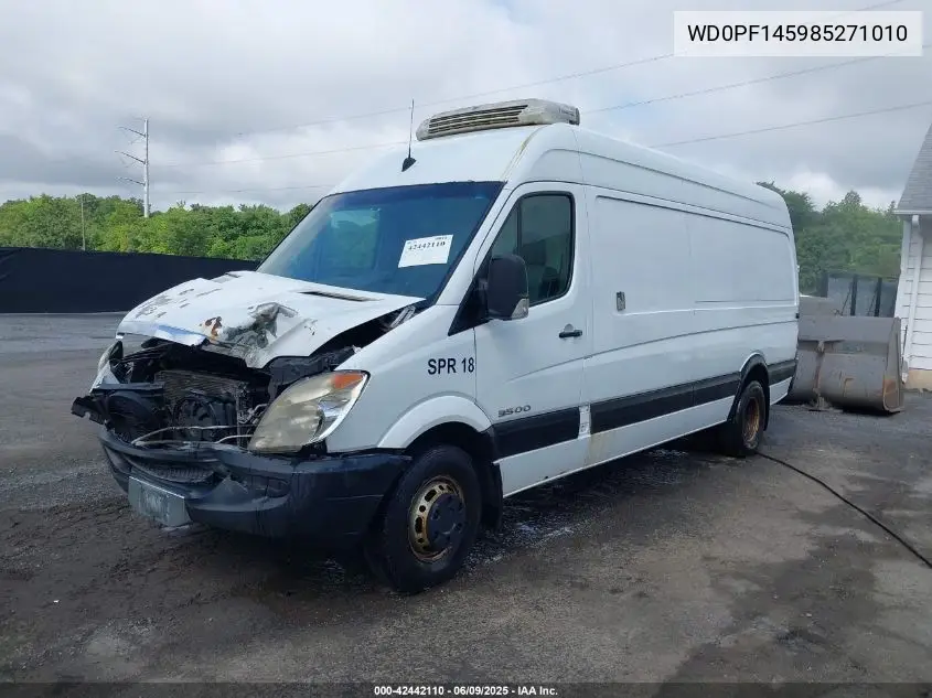 2008 Dodge Sprinter 3500 VIN: WD0PF145985271010 Lot: 42442110