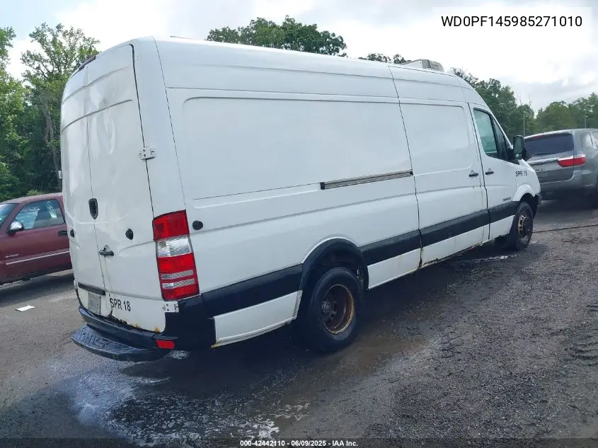 2008 Dodge Sprinter 3500 VIN: WD0PF145985271010 Lot: 42442110