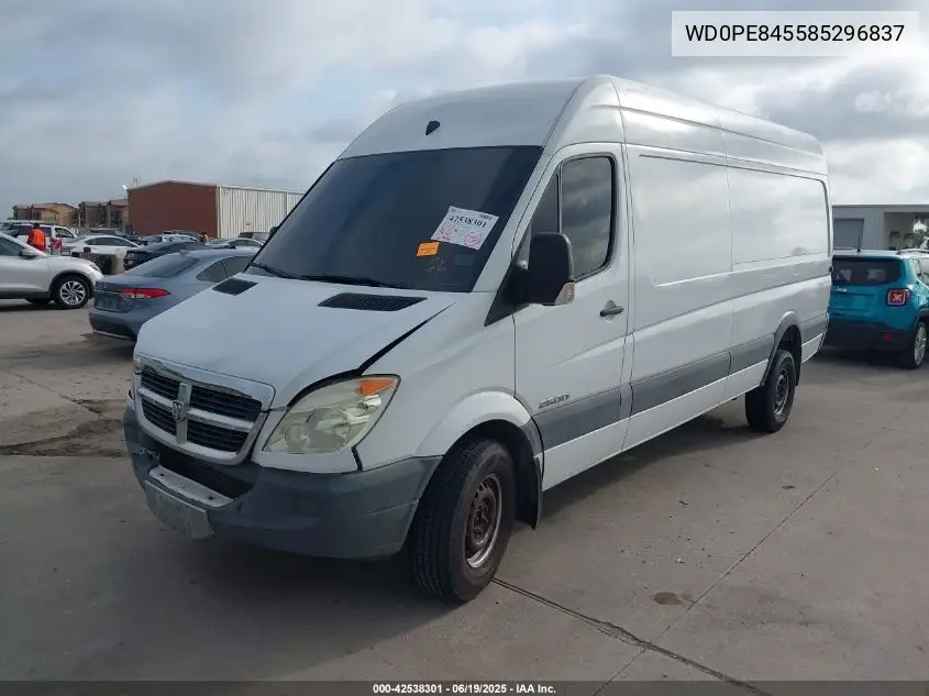 2008 Dodge Sprinter 2500 VIN: WD0PE845585296837 Lot: 42538301