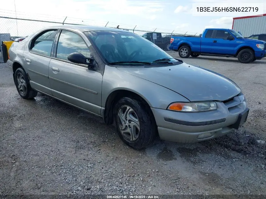 1995 Dodge Stratus Es VIN: 1B3EJ56H6SN622719 Lot: 42521146