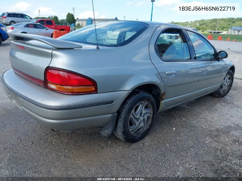 1995 Dodge Stratus Es VIN: 1B3EJ56H6SN622719 Lot: 42521146
