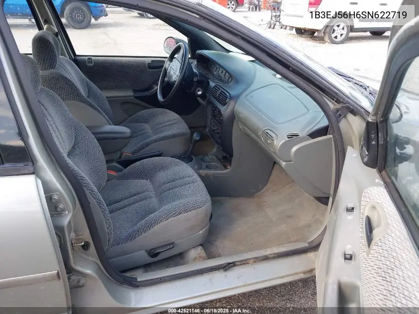1995 Dodge Stratus Es VIN: 1B3EJ56H6SN622719 Lot: 42521146
