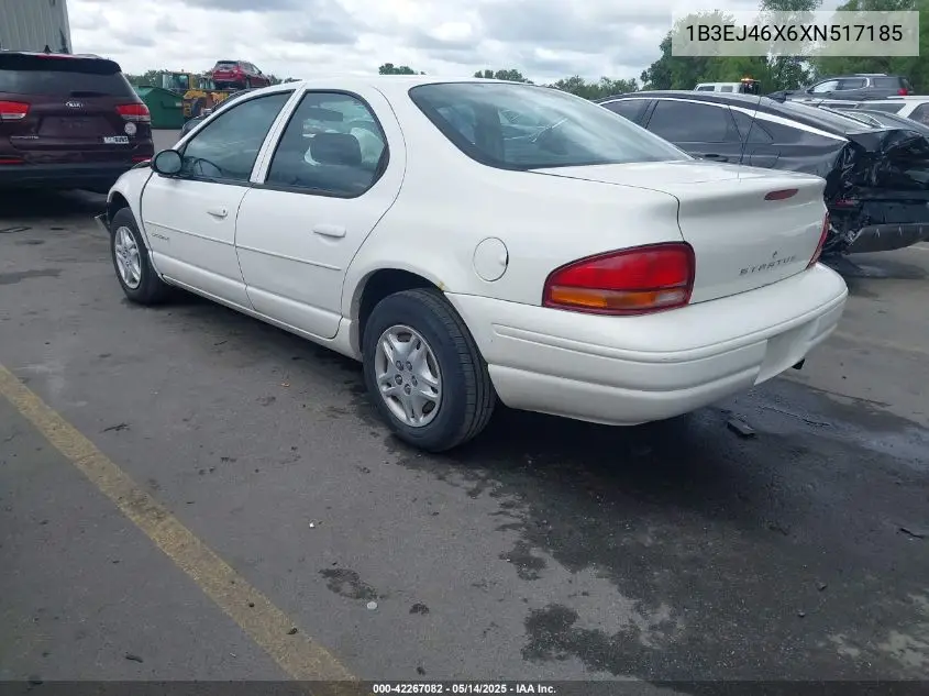 1999 Dodge Stratus VIN: 1B3EJ46X6XN517185 Lot: 42267082