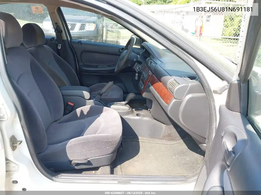 2001 Dodge Stratus Es VIN: 1B3EJ56U81N691181 Lot: 42466657