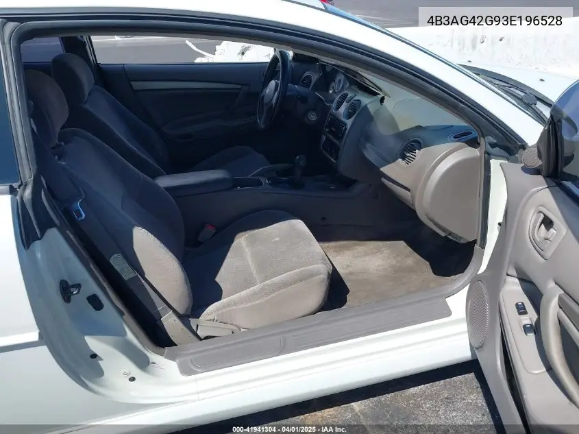 2003 Dodge Stratus Se VIN: 4B3AG42G93E196528 Lot: 41941304