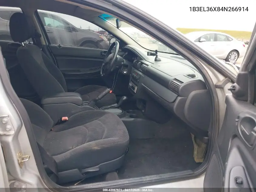2004 Dodge Stratus Se VIN: 1B3EL36X84N266914 Lot: 42067971