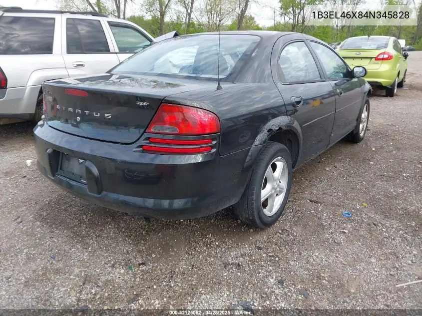 2004 Dodge Stratus Sxt VIN: 1B3EL46X84N345828 Lot: 42125062