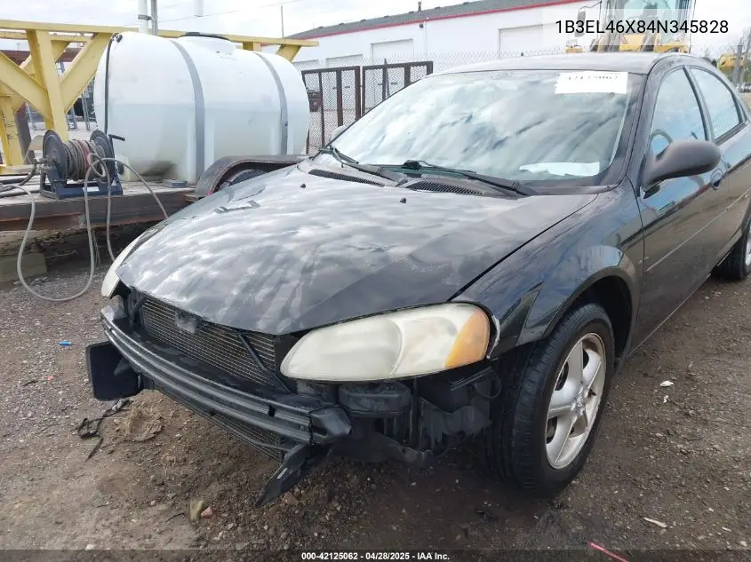 2004 Dodge Stratus Sxt VIN: 1B3EL46X84N345828 Lot: 42125062