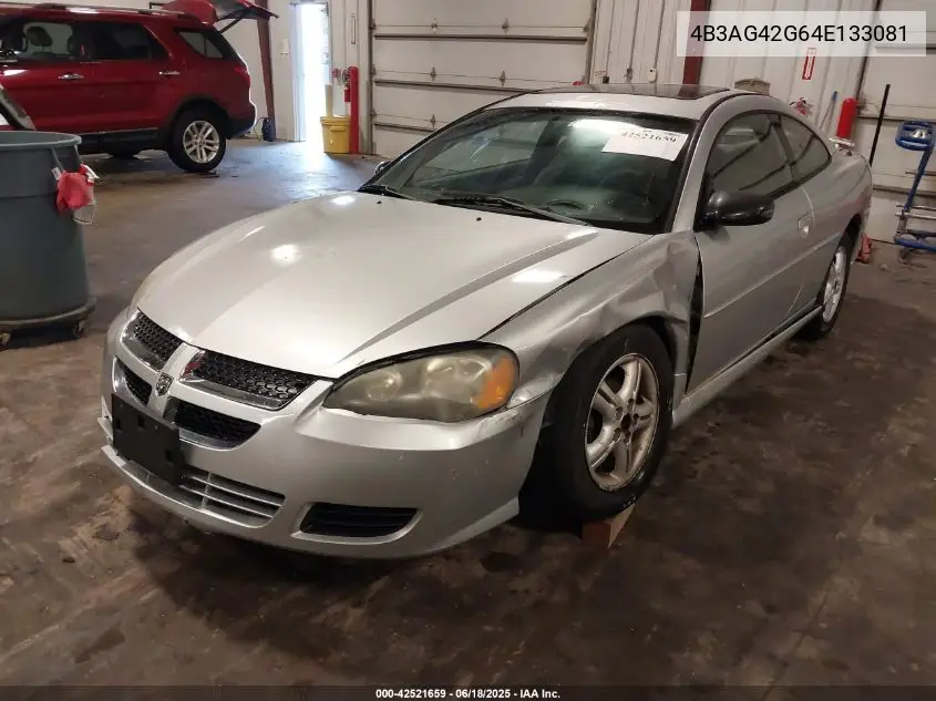 2004 Dodge Stratus Sxt VIN: 4B3AG42G64E133081 Lot: 42521659
