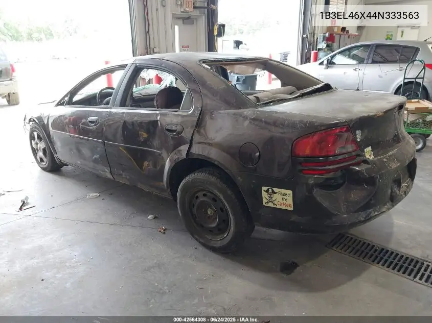 2004 Dodge Stratus Sxt VIN: 1B3EL46X44N333563 Lot: 42564308