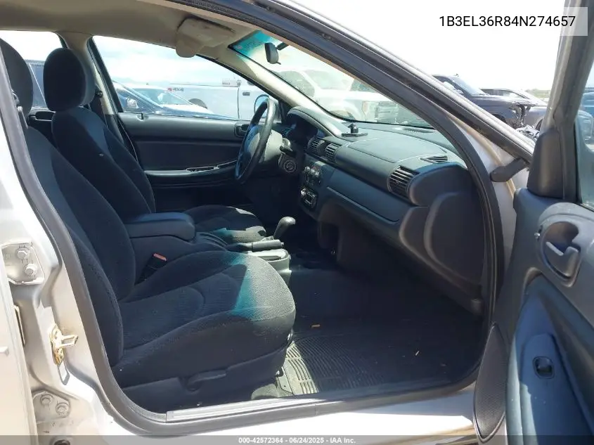 2004 Dodge Stratus Se VIN: 1B3EL36R84N274657 Lot: 42572364