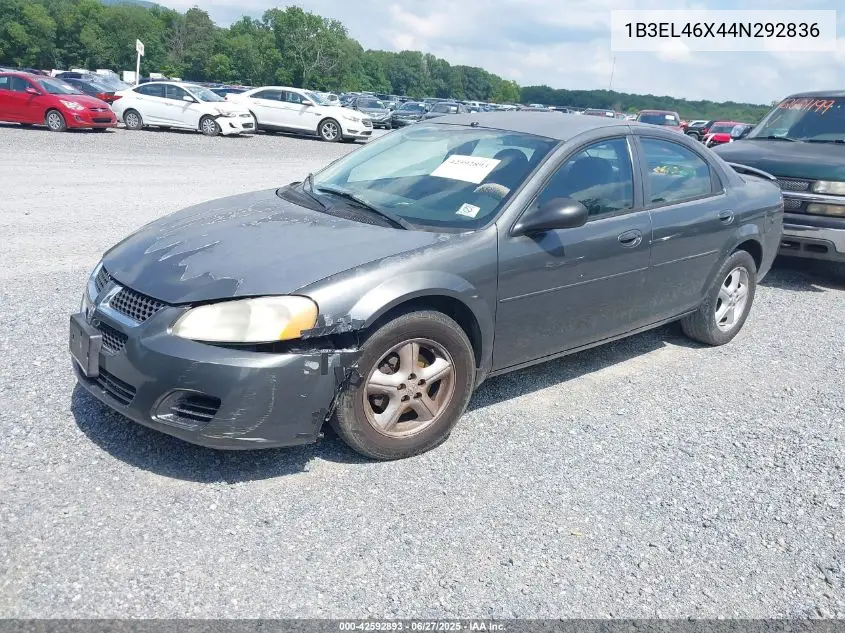 2004 Dodge Stratus Sxt VIN: 1B3EL46X44N292836 Lot: 42592893