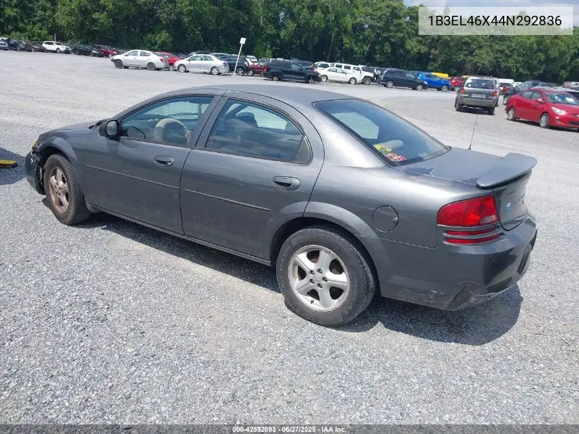 2004 Dodge Stratus Sxt VIN: 1B3EL46X44N292836 Lot: 42592893