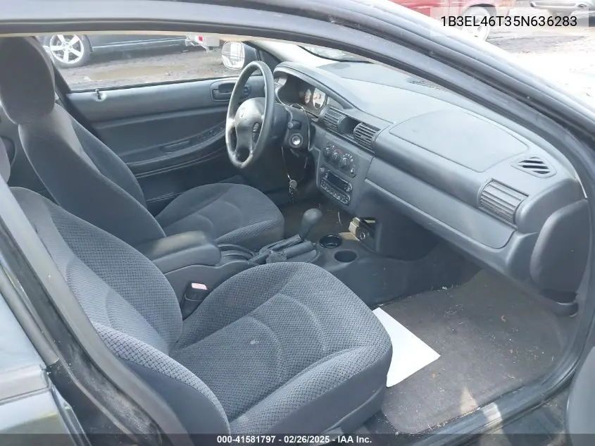 2005 Dodge Stratus Sxt VIN: 1B3EL46T35N636283 Lot: 41581797
