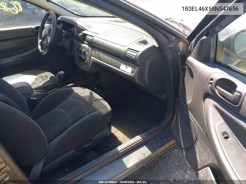 2005 Dodge Stratus Sxt VIN: 1B3EL46X55N547656 Lot: 42186851
