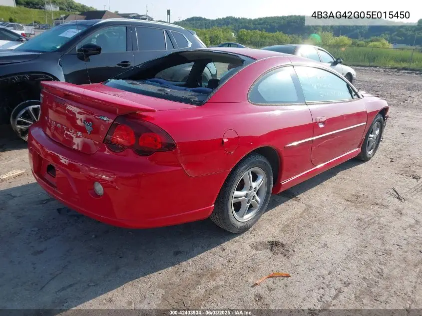 2005 Dodge Stratus Sxt VIN: 4B3AG42G05E015450 Lot: 42403934