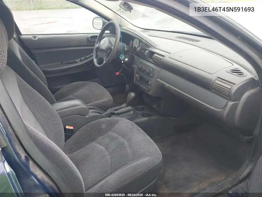 2005 Dodge Stratus Sxt VIN: 1B3EL46T45N591693 Lot: 42563928