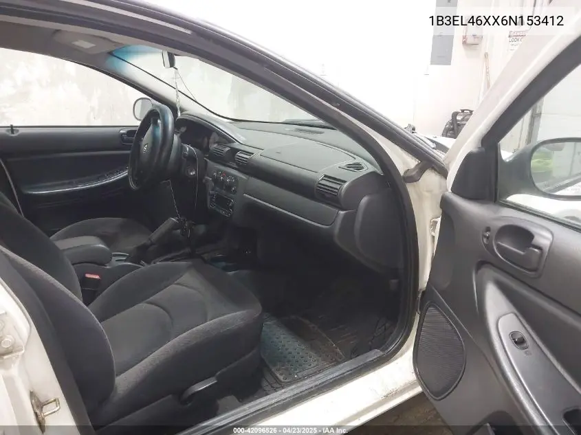 2006 Dodge Stratus Sxt VIN: 1B3EL46XX6N153412 Lot: 42096526