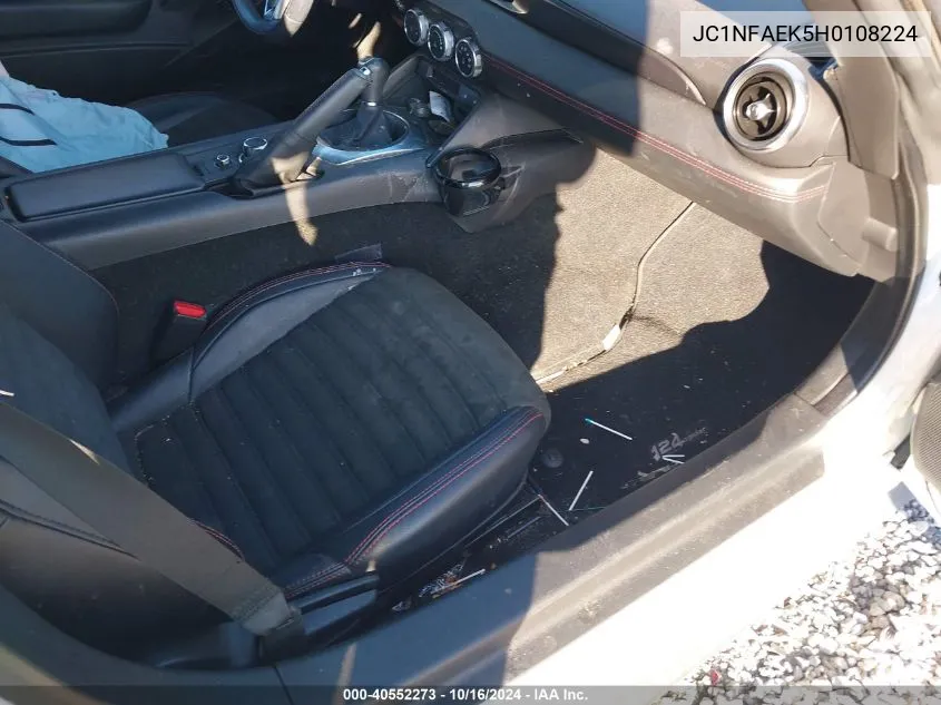 2017 Fiat 124 Spider Elaborazione Abarth VIN: JC1NFAEK5H0108224 Lot: 40552273