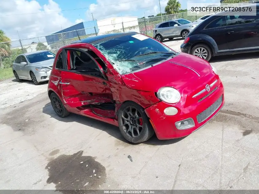 2012 Fiat 500 Sport VIN: 3C3CFFBR9CT208576 Lot: 42568545