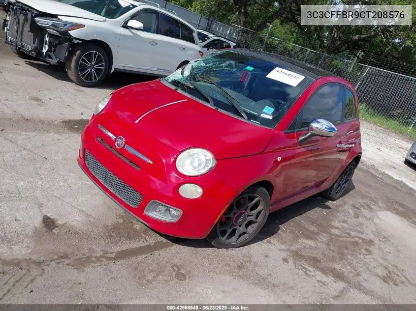 2012 Fiat 500 Sport VIN: 3C3CFFBR9CT208576 Lot: 42568545