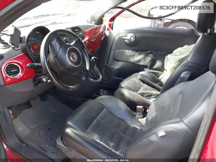 2012 Fiat 500 Sport VIN: 3C3CFFBR9CT208576 Lot: 42568545
