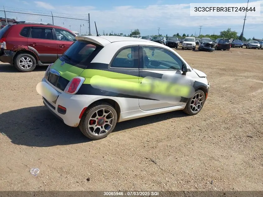 2014 Fiat 500 Sport VIN: 3C3CFFBR3ET249644 Lot: 30065946