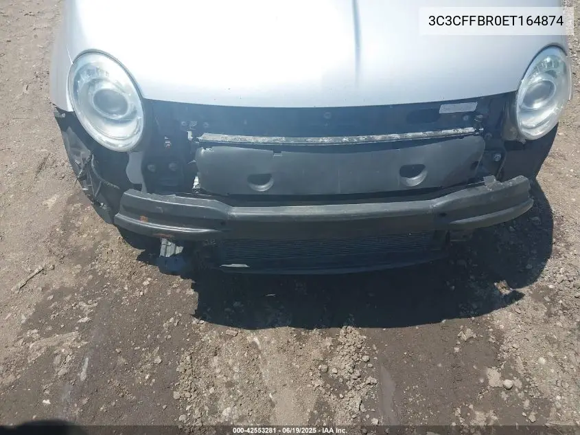 2014 Fiat 500 Sport VIN: 3C3CFFBR0ET164874 Lot: 42553281