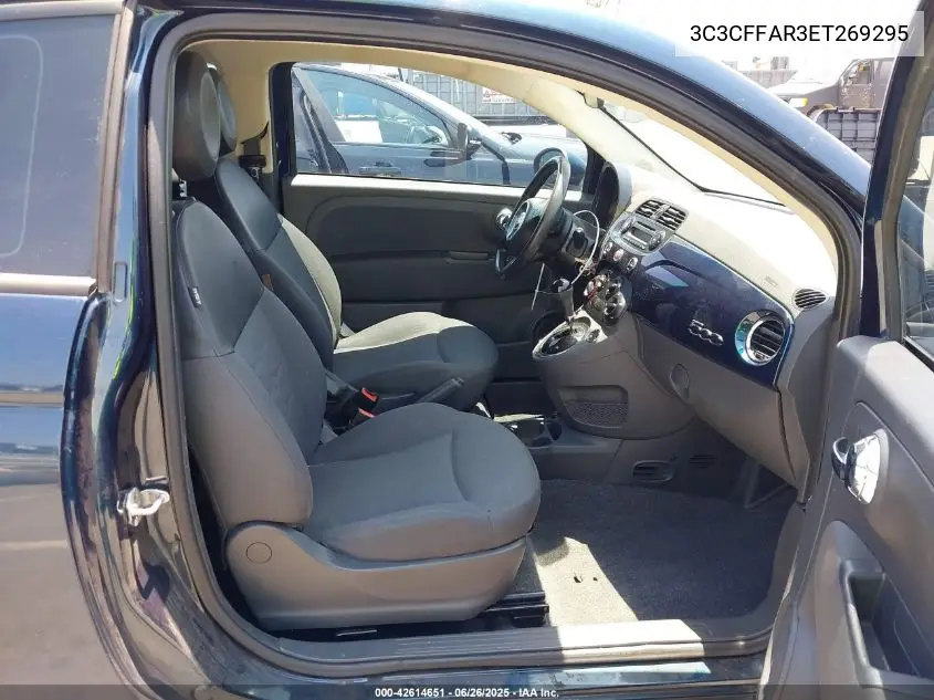 2014 Fiat 500 Pop VIN: 3C3CFFAR3ET269295 Lot: 42614651