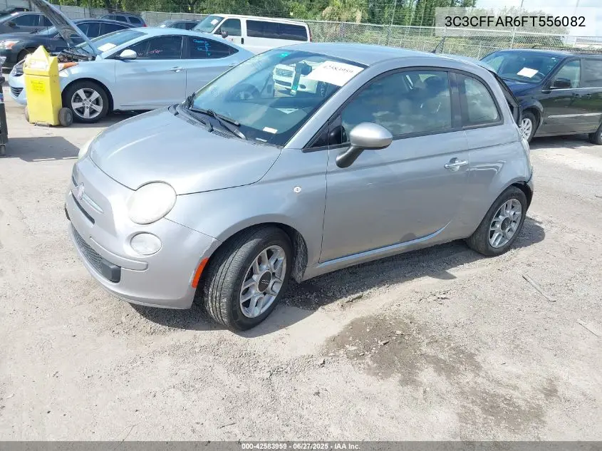 2015 Fiat 500 Pop VIN: 3C3CFFAR6FT556082 Lot: 42583959