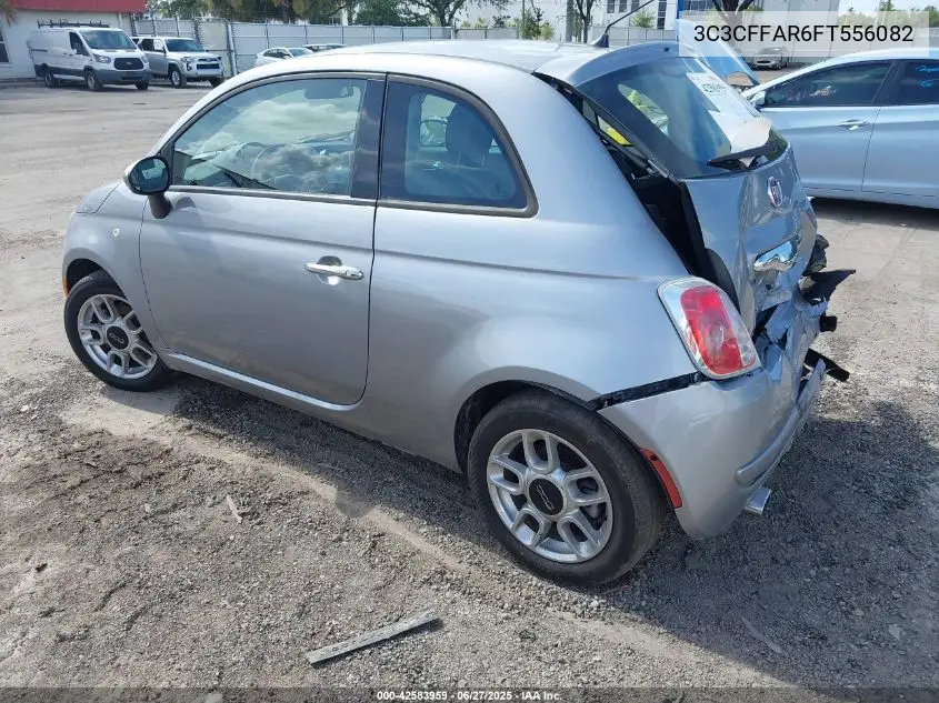 2015 Fiat 500 Pop VIN: 3C3CFFAR6FT556082 Lot: 42583959