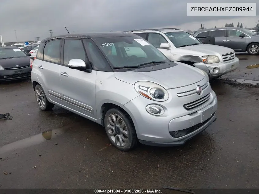 2014 Fiat 500L Lounge VIN: ZFBCFACHXEZ009944 Lot: 41241694